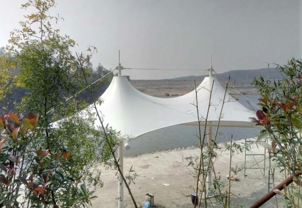 膜結構景觀棚 膜結構景觀棚