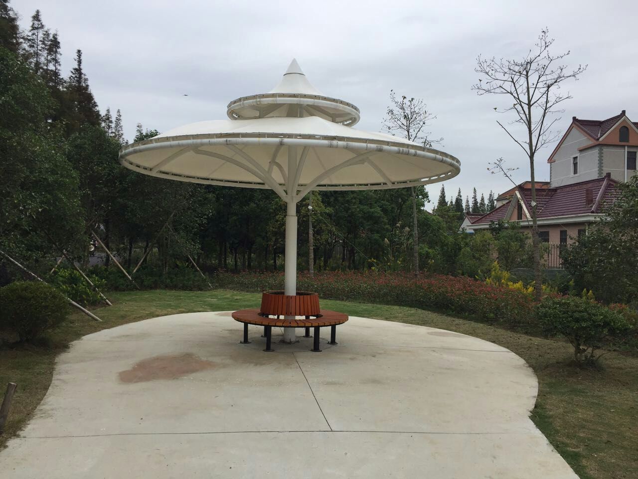 園林景觀膜結構