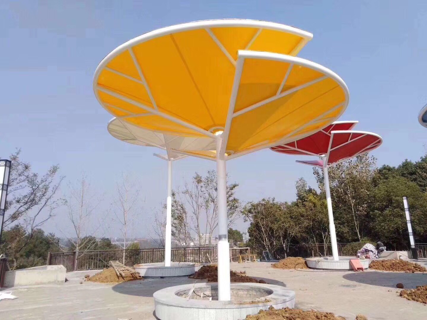 安徽海德思園林景觀膜結構