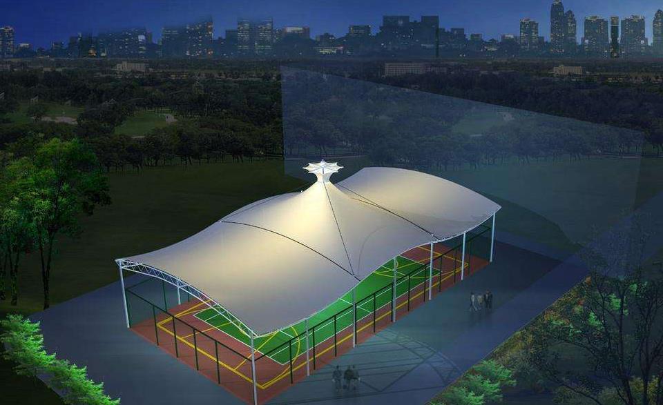 籃球場(chǎng)館膜結(jié)構(gòu) 籃球場(chǎng)館膜結(jié)構(gòu)