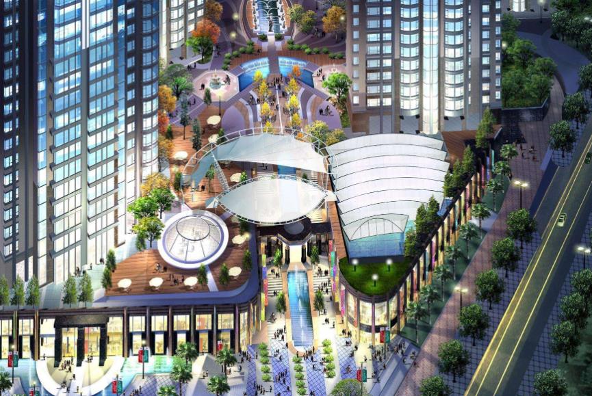 膜結(jié)構(gòu)商業(yè)街 膜結(jié)構(gòu)商業(yè)街