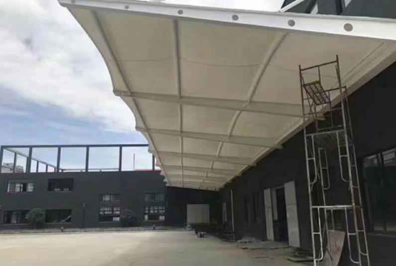 安徽海德思商場膜結構門頭