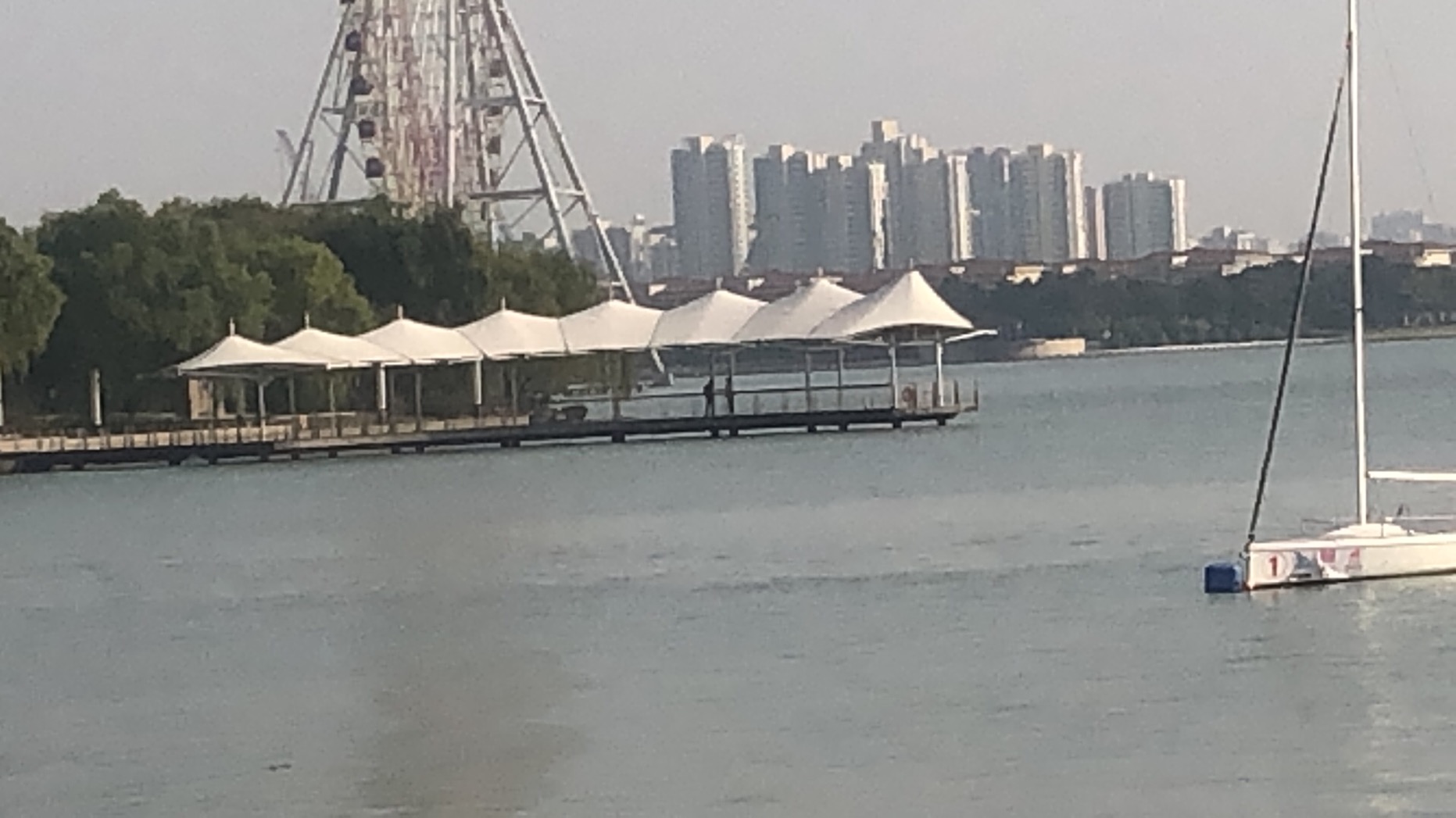 安徽海德思碼頭膜結(jié)構(gòu)涼亭