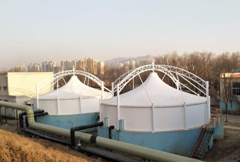 膜結(jié)構(gòu)污水處理池蓋 膜結(jié)構(gòu)污水處理池蓋