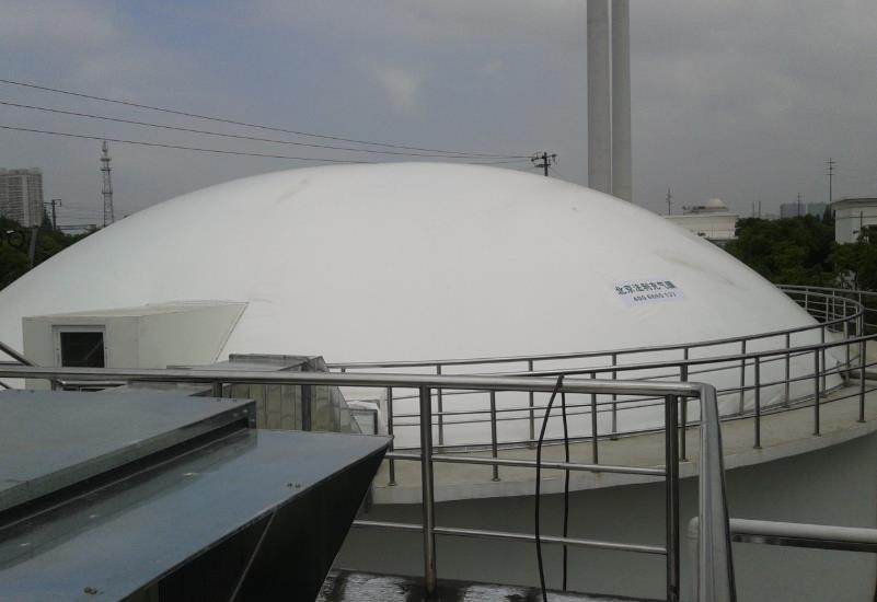 安徽海德思膜結構污水處理池封頂 安徽海德思膜結構污水處理池封頂