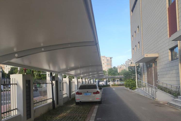 安徽海德思吳江天河小學(xué)膜結(jié)構(gòu)停車棚項目