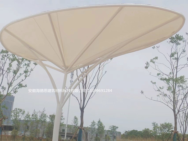 荷葉形膜結(jié)構(gòu)景觀棚