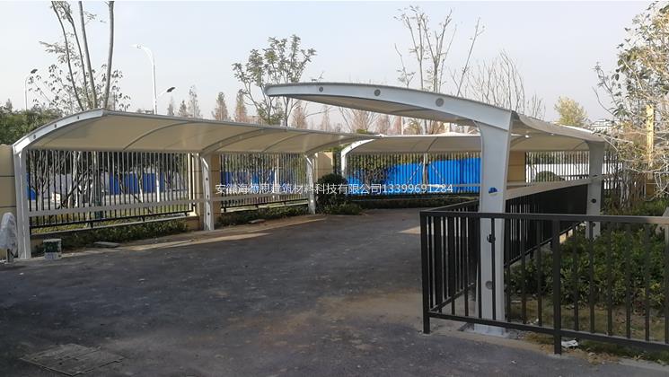 膜結(jié)構(gòu)非機(jī)動(dòng)車(chē)棚——蚌埠龍門(mén)壹品項(xiàng)目 膜結(jié)構(gòu)非機(jī)動(dòng)車(chē)棚——蚌埠龍門(mén)壹品項(xiàng)目